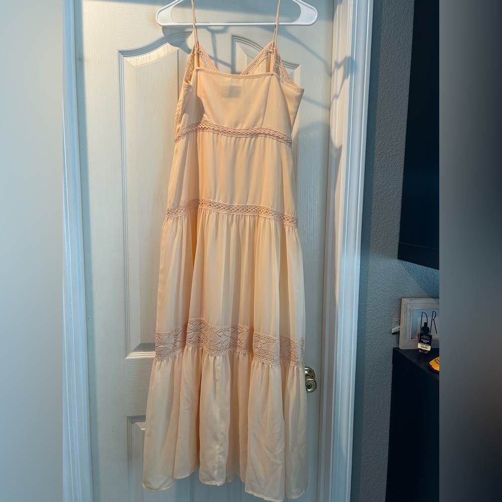 ASOS PEACH DRESS SZ 6 - Picture 7 of 9